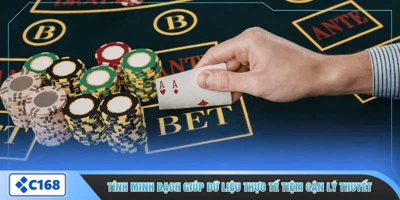 Tính minh bạch giúp dữ liệu thực tế tiệm cận lý thuyết